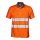 Sir Safety MISTRAL jól láthatósági galléros póló, narancs