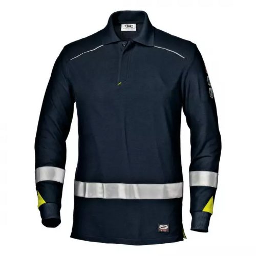 Sir Safety CARLOS multinorm hosszú ujjú pólóing, tengerészkék
