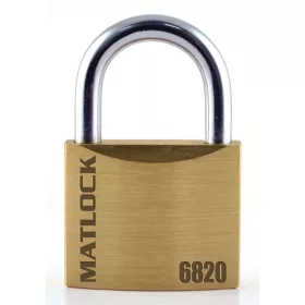 Matlock. 20MM KESKENY SÁRGARÉZ LAKAT