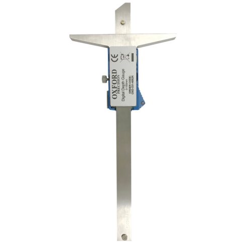 Oxford. DIGITÁLIS MÉLYSÉGMÉRŐ, 0–150 MM / 0–6"