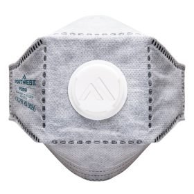   Portwest P392 -  EAGLE FFP3 szénszelepes, összehajtható, lapos légzőkészülék (10 db ), fehér