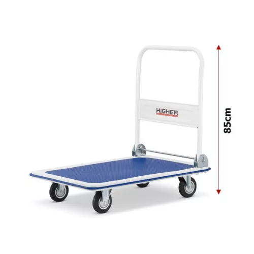 Áruszállító kocsi, kézikocsi 300 kg teherbírás, összecsukható