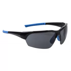 Portwest PS18 - PW Polar Star védőszemüveg, fekete/kék