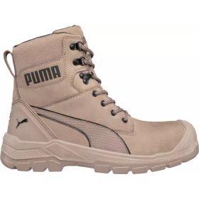  Puma Conquest Stone High S3 CI HI HRO SRC munkavédelmi bakancs, homok