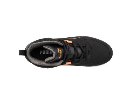 Puma Stepper BLK/Peach Mid S3S ESD HRO SR női munkavédelmi bakancs