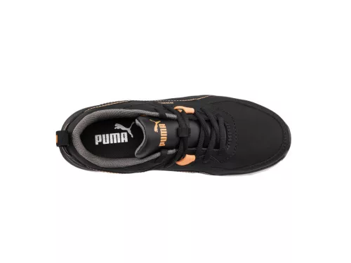 Puma Stepper BLK/Peach Low S3S ESD HRO SR női munkavédelmi cipő