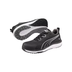   Puma Celerity Knit BLK/White Low S1PS ESD HRO SR női munkavédelmi cipő