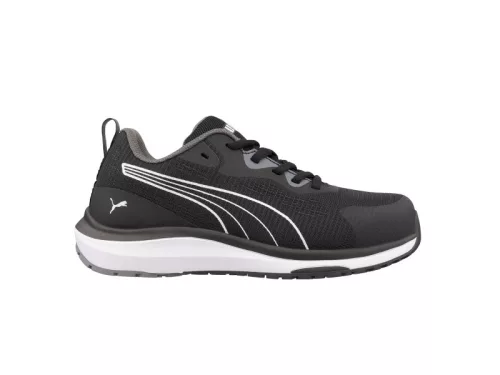 Puma Celerity Knit BLK/White Low S1PS ESD HRO SR női munkavédelmi cipő