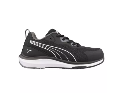 Puma Celerity Knit BLK/White Low S1PS ESD HRO SR női munkavédelmi cipő