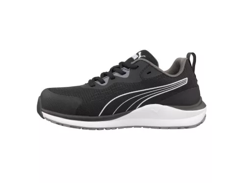 Puma Celerity Knit BLK/White Low S1PS ESD HRO SR női munkavédelmi cipő