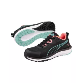   Puma Celerity Knit Blue/Coral Low S1PS ESD HRO SR női munkavédelmi cipő