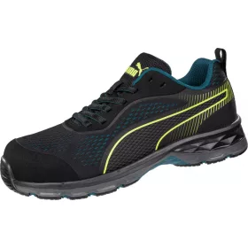   Puma Fuse Knit Black Wns Low S1P ESD HRO SRC női munkavédelmi cipő*