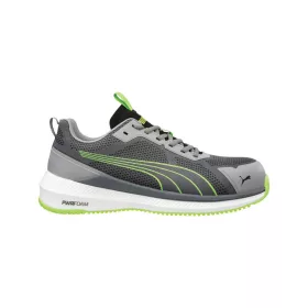 Puma Slide Grey/Green S1PS ESD FO HRO SR munkavédelmi cipő
