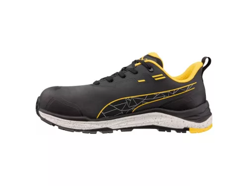 Puma XPLORE Anthr/Yellow Low S3S ESD FO HRO SR munkavédelmi cipő