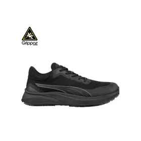 Puma Spark ST BLK Low O1 FO SR védelem nélküli munkacipő