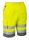 Portwest E043 - Jól láthatósági rövidnadrág, sárga/szürke