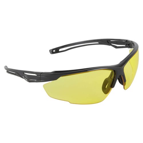 Portwest PS36 - Anthracite KN védőszemüveg, sárga