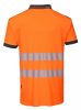 Portwest T180 - Jól láthatósági Vision pólóing, narancs/fekete