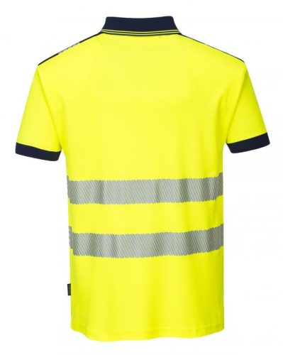 Portwest T180 - Jól láthatósági Vision pólóing, sárga/fekete