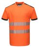 Portwest T181 -  Jól láthatósági Vision póló, narancs/fekete