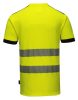 Portwest T181 -  Jól láthatósági Vision póló, sárga/fekete