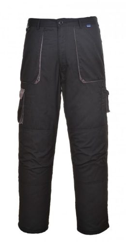 Portwest TX11 - Texo kétszínű munkavédelmi nadrág, fekete