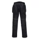 PW305BKR40 Portwest PW3 Stretch Holster Work lengőzsebes nadrág, fekete