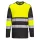 PW312YBRL Portwest PW3 Hi-Vis Class 1 póló L/S, fekete/sárga