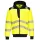 PW327YBRL Portwest PW3 Hi-Vis cipzáras kapucnis pulóver, fekete/sárga