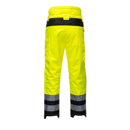 PW342YBRL Portwest PW3 Hi-Vis Extreme nadrág, fekete/sárga