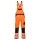 PW344OBRL Portwest PW3 Hi-Vis kantáros nadrág, fekete/narancs