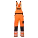 PW344OBRL Portwest PW3 Hi-Vis kantáros nadrág, fekete/narancs