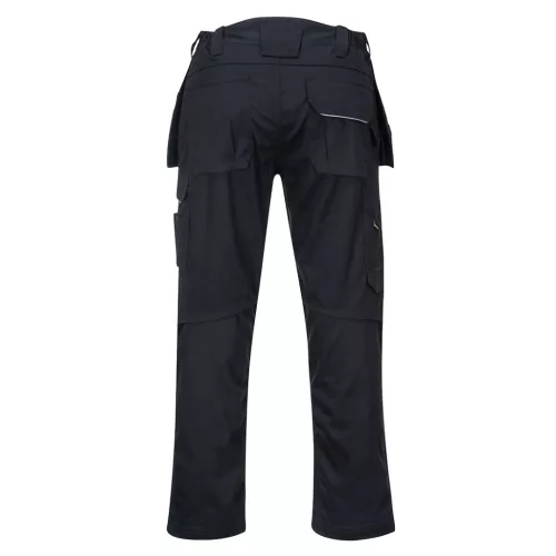 PW347BKR34 Portwest PW3 Cotton Work Holster lengőzsebes nadrág, fekete