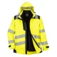 Portwest PW3 Hi-Vis 3-in-1 kabát sárga/fekete