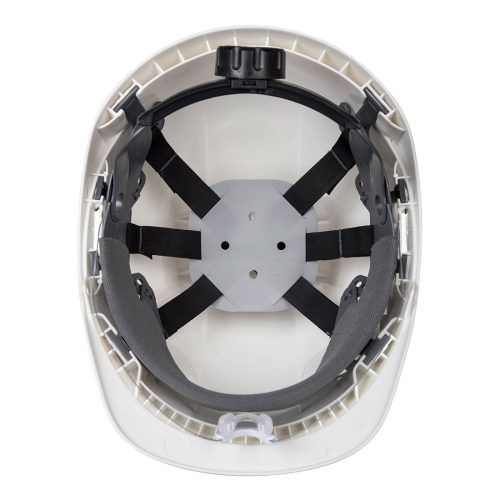 Portwest PW55 - Védősisak védőszemüveggel kombinált, fehér