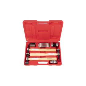   Quatros karosszéria idom (stekli) és kalapács készlet 7 részes