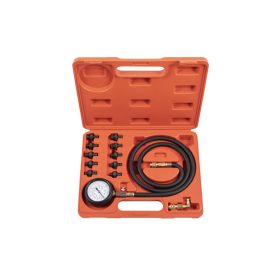   Quatros olajnyomás mérő készlet gyorscsatlakozós tömlővel 10db adapter