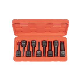   Quatros gépi torx dugókulcs készlet 1/2" 9 részes, QS50009