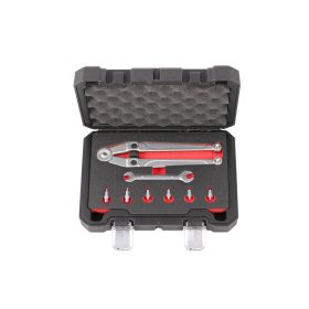   Quatros állítható körmöskulcs készlet, 2,5-9 mm, 21-90 mm, QS50268