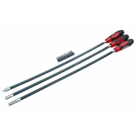   Quatros flexibilis hosszított csavarhúzó készlet 3 részes, QS51215