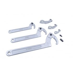 Quatros állítható körmöskulcs készlet 19-120mm