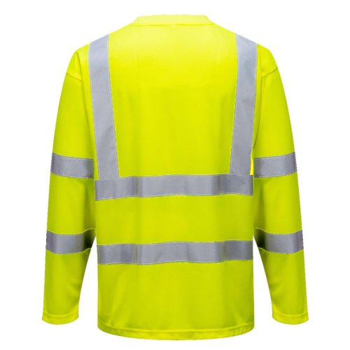 S178YERXXL Portwest Hi-Vis hosszú ujjú póló