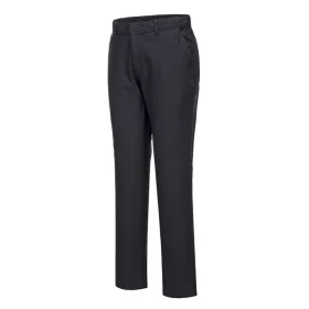   S232BKS Portwest Stretch Slim Chino nadrág, rövidített, fekete