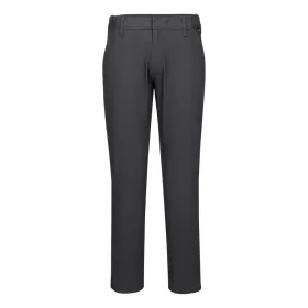 S232MGR Portwest Stretch Slim Chino nadrág, szürke