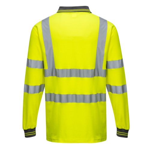 S271YERXXXL Portwest Hosszú ujjú Cotton Comfort pólóing