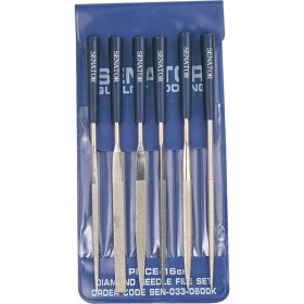   SENATOR 160 mm gyémánt tűreszelő készlet, szemcse: 150-es, 6 részes