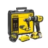 Stanley SFMCD725D2K Fatmax 18 volt-os V20 akkumulátoros fúrócsavarozó kefe nélküli
