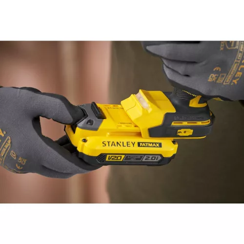Stanley SFMCD725D2K Fatmax 18 volt-os V20 akkumulátoros fúrócsavarozó kefe nélküli