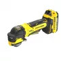 Stanley SFMCE510D2K Fatmax 18 volt-os V20 akkumulátoros többfunkciós szerszámgép kefe nélkül