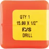 Sherwood. 15.00MM CSIGAFÚRÓ 1/2" CSAPOLT HENGERES SZÁRRAL HSS